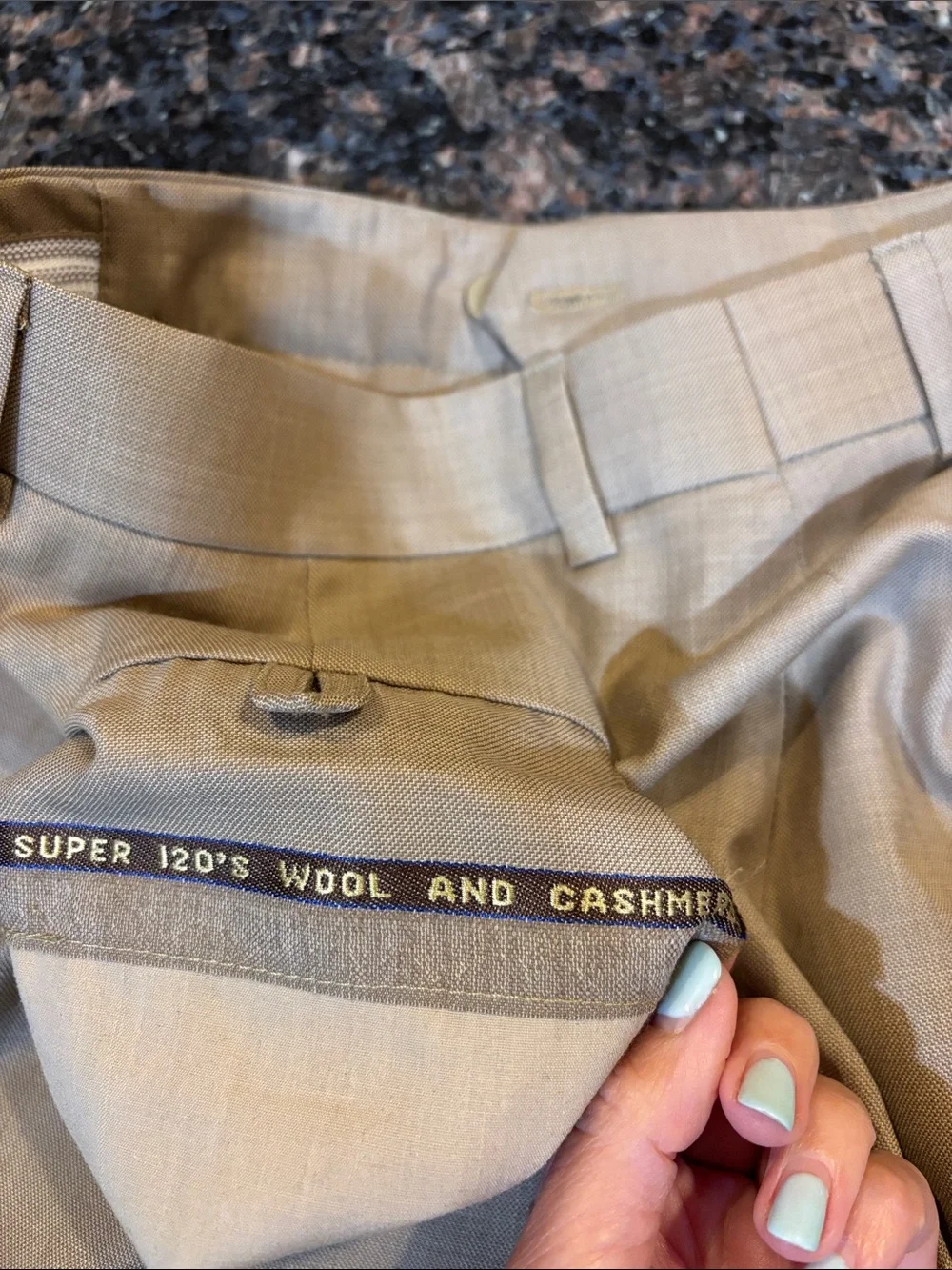 Custom made trousers